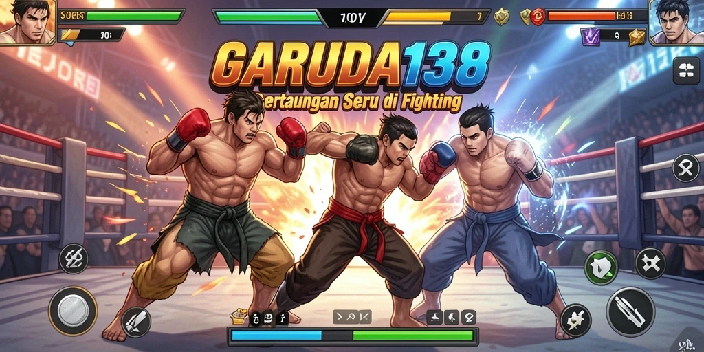 Tangkapan layar gameplay GARUDA138 menampilkan aksi pertarungan yang mendebarkan.