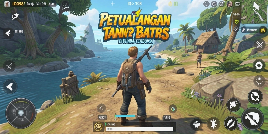 Tangkap momen seru menjelajahi dunia terbuka dalam ID098.