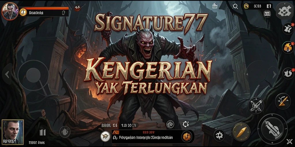 Gameplay mengerikan dengan suasana yang mencekam dalam SIGNATURE77.