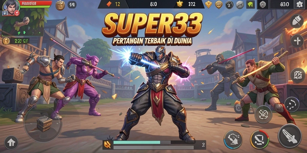 Tampilkan aksi seru dalam pertandingan Battle Royale SUPER33.